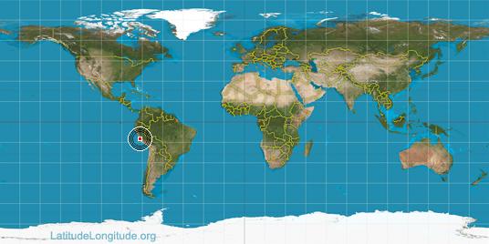 Lima latitude